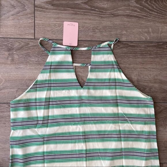 NWT Pink  Owl Striped Dress - Picture 10 of 12